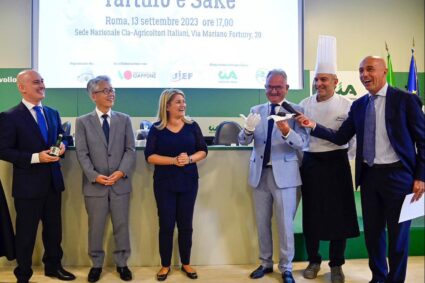 Italia e Giappone unite nel segno del tartufo e del sakè